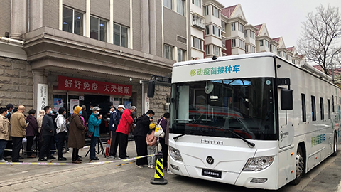 To Assist the COVID-19 Vaccination Work in the Capital, the First Mobile Vaccination Vehicle of Foton AUV in China has been Put into Use.